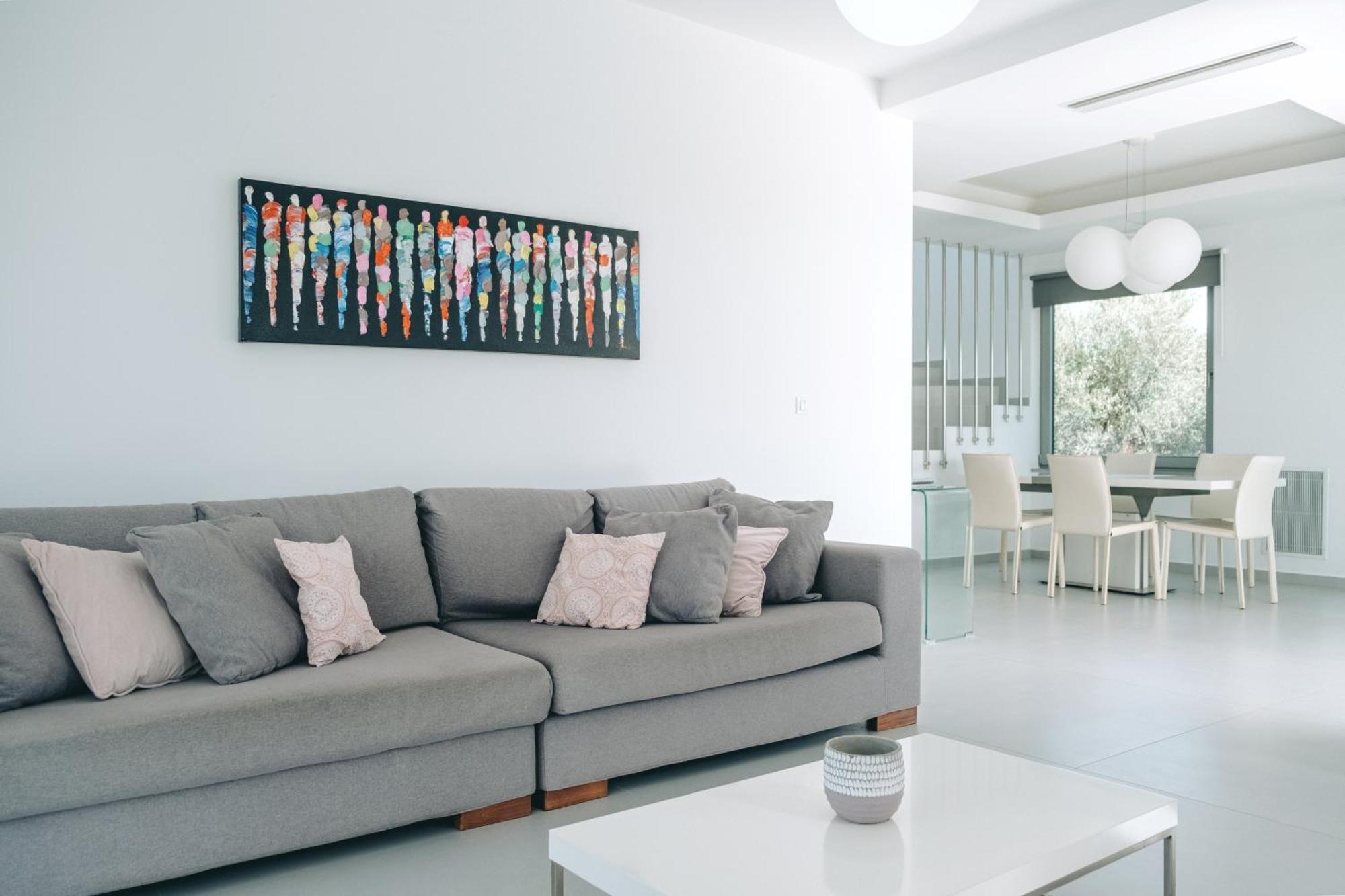Helios A Modern Large Villa With Private Pool Set In A Quiet Location Stavros  Exterior photo